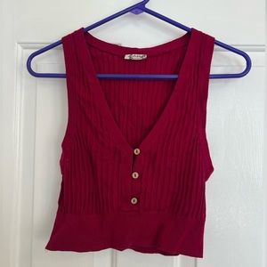 Free People Knit Cropped Sweater size XS